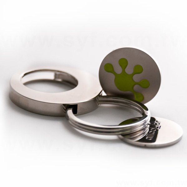 造型鑰匙圈-金屬可換代幣創意鑰匙圈禮贈品-金屬鑰匙圈訂做-客製化鑰匙圈